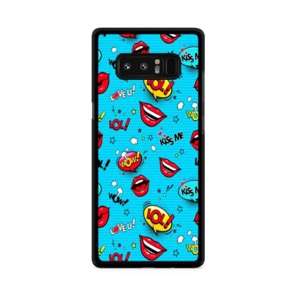 Emoji And Sticker Kiss Me Samsung Galaxy Note 8 Case