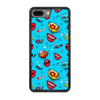 Emoji And Sticker Kiss Me iPhone 7 Plus / 8 Plus Case