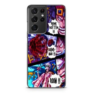 Eustass Kid Luffy Trafalgar Law Power One Piece Samsung Galaxy S21 / S21 Plus / S21 Ultra / S21 FE Case