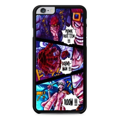 Eustass Kid Luffy Trafalgar Law Power One Piece iPhone 6 / 6S / 6 Plus / 6S Plus Case
