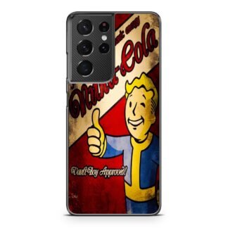 Fallout 4 Vault Boy Nuka Cola Samsung Galaxy S21 / S21 Plus / S21 Ultra / S21 FE Case
