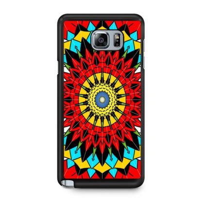 Flower Abstract Pattern Samsung Galaxy Note 5 Case