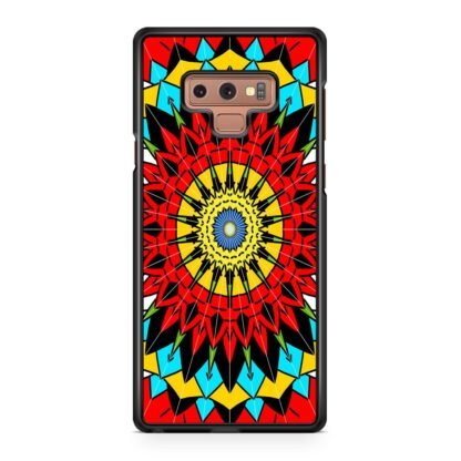 Flower Abstract Pattern Samsung Galaxy Note 9 Case