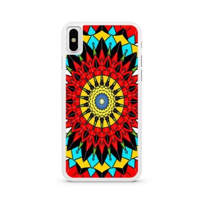 Flower Abstract Pattern iPhone X / XR / XS / XS Max Case - Image 2