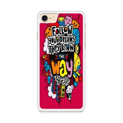 Follow Your Dream They Know The Way iPhone 7 / 8 / SE 2020 / SE 2022 Case - Image 2