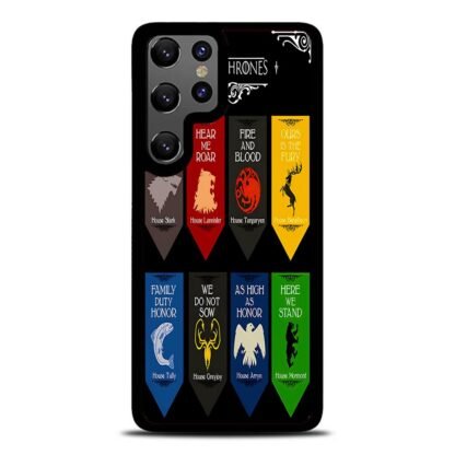 Game of Thrones All Houses Flag Samsung Galaxy S25 / S25 Plus / S25 Ultra Case