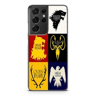 Game of Thrones All Houses Logo Samsung Galaxy S21 / S21 Plus / S21 Ultra / S21 FE Case