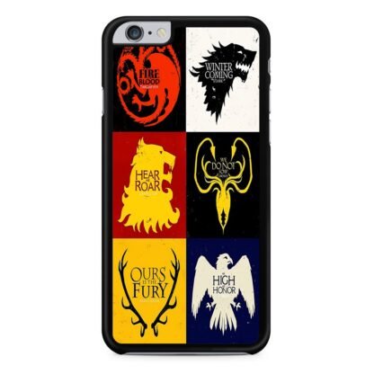 Game of Thrones All Houses Logo iPhone 6 / 6S / 6 Plus / 6S Plus Case
