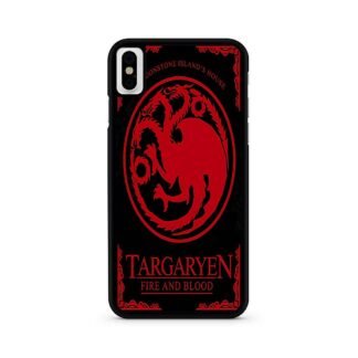 Game of Thrones Targaryen Fire And Blood iPhone X / XR / XS / XS Max Case