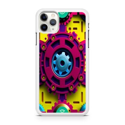 Gear Steampunk Multicolor iPhone 12 / 12 Pro / 12 Pro Max / 12 Mini Case - Image 2