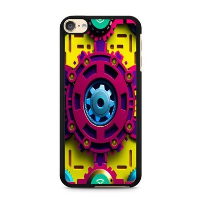 Gear Steampunk Multicolor iPod Touch 6 / 7 Case