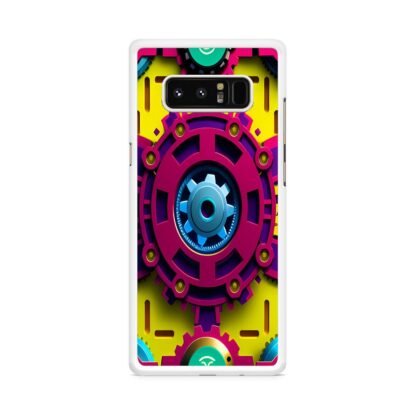 Gear Steampunk Multicolor Samsung Galaxy Note 8 Case - Image 2