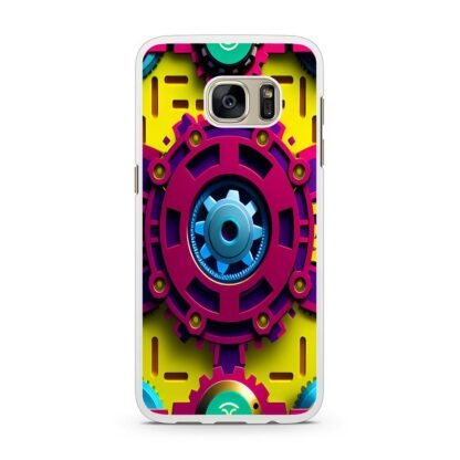 Gear Steampunk Multicolor Samsung Galaxy S7 / S7 Edge Case - Image 2