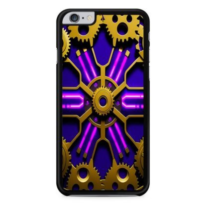 Gear Steampunk Purple Neon iPhone 6 / 6S / 6 Plus / 6S Plus Case