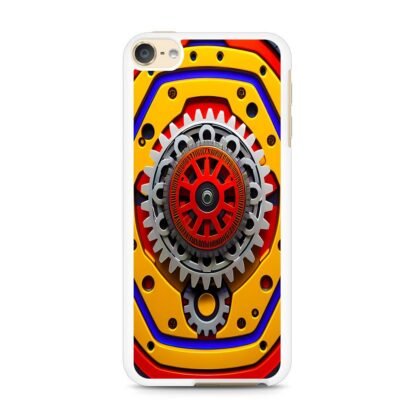 Gear Yellow Red Core Cover iPod Touch 6 / 7 Case - Image 2