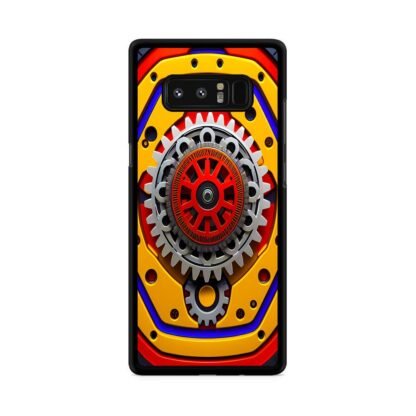 Gear Yellow Red Core Cover Samsung Galaxy Note 8 Case