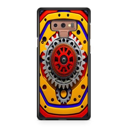 Gear Yellow Red Core Cover Samsung Galaxy Note 9 Case