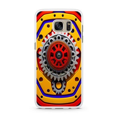 Gear Yellow Red Core Cover Samsung Galaxy S7 / S7 Edge Case - Image 2
