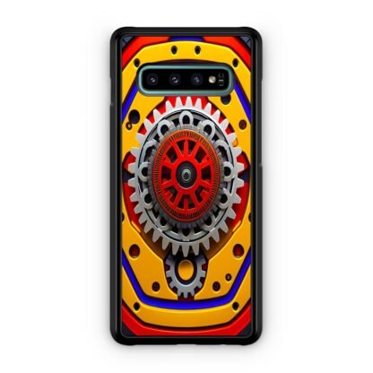 Gear Yellow Red Core Cover Samsung Galaxy S10 / S10e / S10 Plus / S10 5G Case
