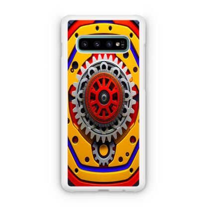 Gear Yellow Red Core Cover Samsung Galaxy S10 / S10e / S10 Plus / S10 5G Case - Image 2