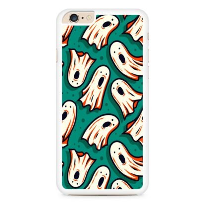 Ghost Casper Green Doodle iPhone 6 / 6S / 6 Plus / 6S Plus Case - Image 2