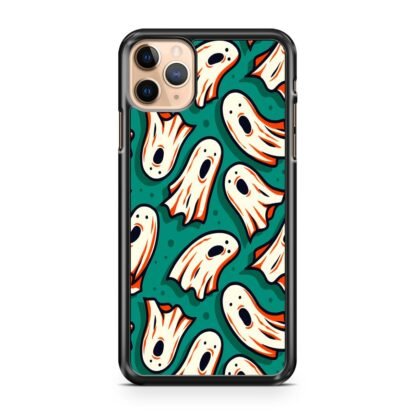 Ghost Casper Green Doodle iPhone 13 / 13 Pro / 13 Pro Max / 13 Mini Case
