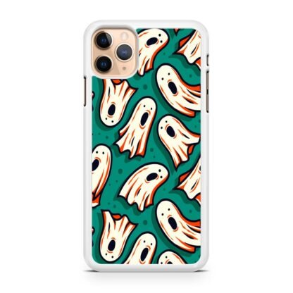 Ghost Casper Green Doodle iPhone 13 / 13 Pro / 13 Pro Max / 13 Mini Case - Image 2