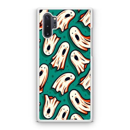 Ghost Casper Green Doodle Samsung Galaxy Note 10 / Note 10 Plus Case - Image 2