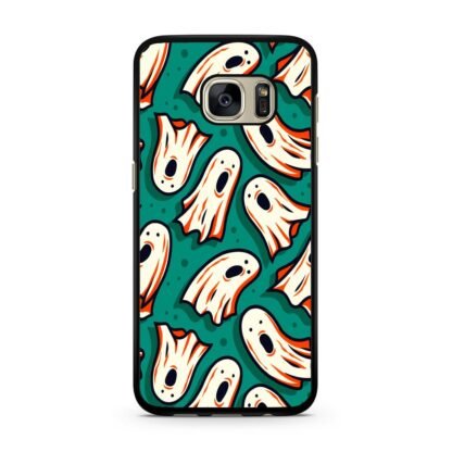 Ghost Casper Green Doodle Samsung Galaxy S7 / S7 Edge Case