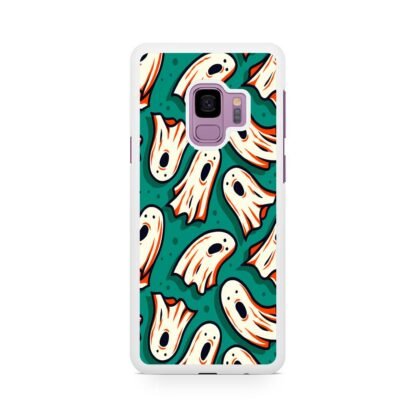 Ghost Casper Green Doodle Samsung Galaxy S9 / S9 Plus Case - Image 2