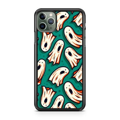 Ghost Casper Green Doodle iPhone 15 / 15 Plus / 15 Pro / 15 Pro Max Case