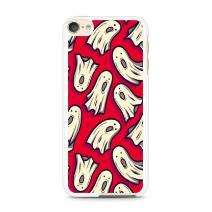 Ghost Casper Red Doodle iPod Touch 6 / 7 Case - Image 2