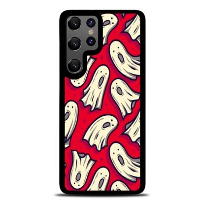 Ghost Casper Red Doodle Samsung Galaxy S25 / S25 Plus / S25 Ultra Case