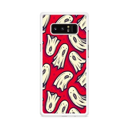 Ghost Casper Red Doodle Samsung Galaxy Note 8 Case - Image 2