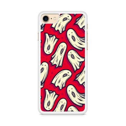 Ghost Casper Red Doodle iPhone 7 / 8 / SE 2020 / SE 2022 Case - Image 2