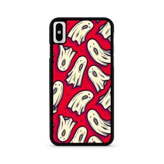 Ghost Casper Red Doodle iPhone X / XR / XS / XS Max Case