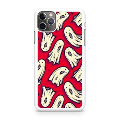 Ghost Casper Red Doodle iPhone 15 / 15 Plus / 15 Pro / 15 Pro Max Case - Image 2