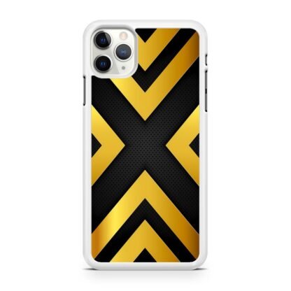 Gold X Black Cover iPhone 12 / 12 Pro / 12 Pro Max / 12 Mini Case - Image 2