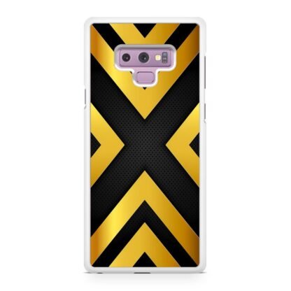Gold X Black Cover Samsung Galaxy Note 9 Case - Image 2