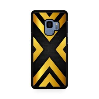 Gold X Black Cover Samsung Galaxy S9 / S9 Plus Case