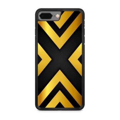 Gold X Black Cover iPhone 7 Plus / 8 Plus Case
