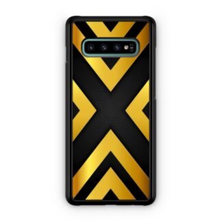 Gold X Black Cover Samsung Galaxy S10 / S10e / S10 Plus / S10 5G Case