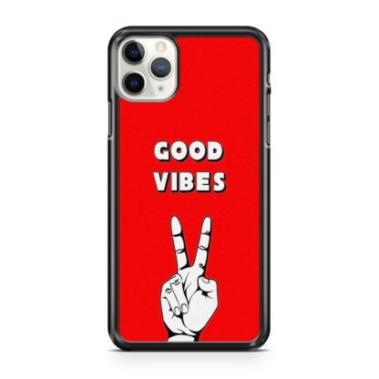 Good Vibes Peace Hand iPhone 12 / 12 Pro / 12 Pro Max / 12 Mini Case