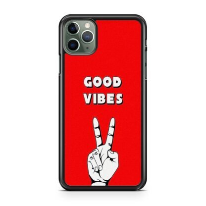 Good Vibes Peace Hand iPhone 15 / 15 Plus / 15 Pro / 15 Pro Max Case