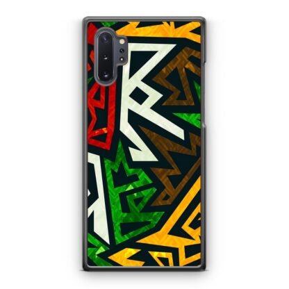 Graffiti Blitz Color Pattern Samsung Galaxy Note 10 / Note 10 Plus Case