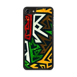 Graffiti Blitz Color Pattern iPhone 7 / 8 / SE 2020 / SE 2022 Case