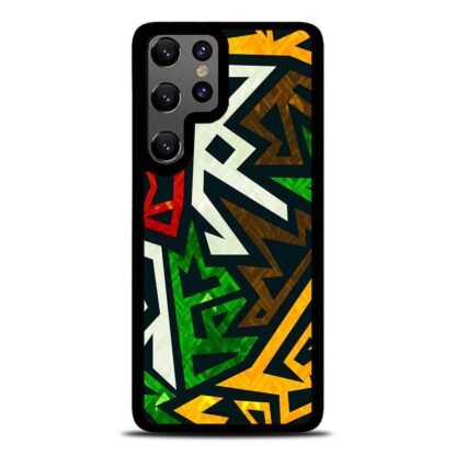 Graffiti Blitz Color Pattern Samsung Galaxy S25 / S25 Plus / S25 Ultra Case