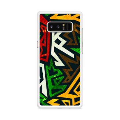 Graffiti Blitz Color Pattern Samsung Galaxy Note 8 Case - Image 2