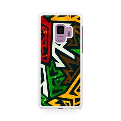 Graffiti Blitz Color Pattern Samsung Galaxy S9 / S9 Plus Case - Image 2