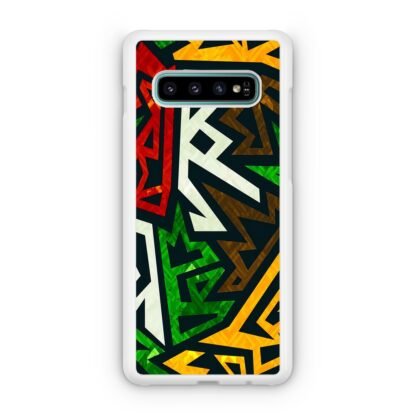 Graffiti Blitz Color Pattern Samsung Galaxy S10 / S10e / S10 Plus / S10 5G Case - Image 2